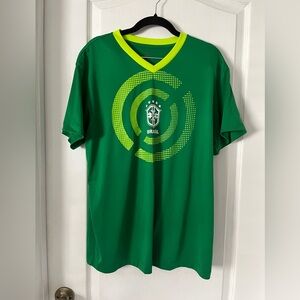 Brazil Green Soccer Jersey